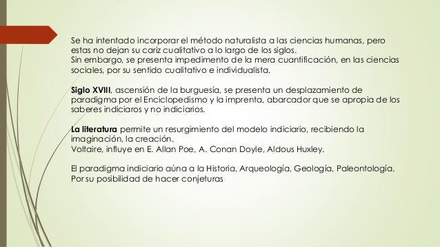 ginzburg paradigma indiciario